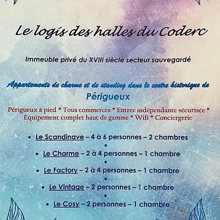 Appartamento Logis Des Halles Du Coderc *