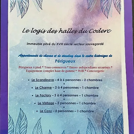 Logis Des Halles Du Coderc Périgueux